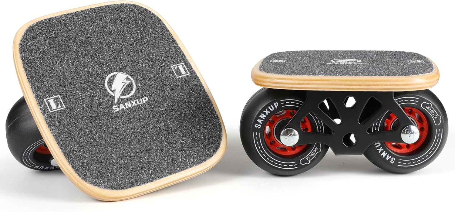 Split Board Drift Plates with Non-Slip Aluminum Deck and High-End Bearings